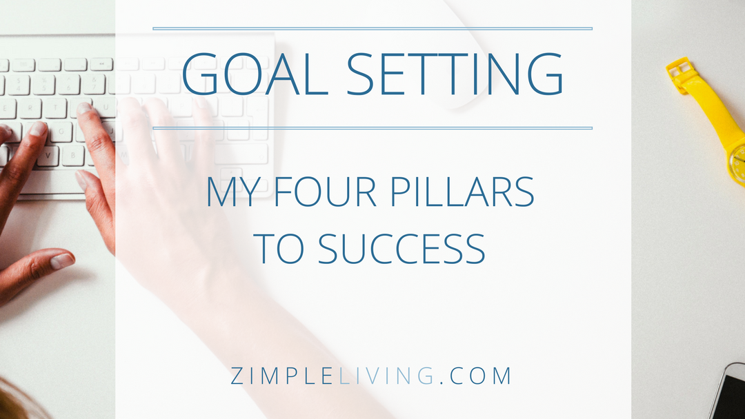 When Goal Setting, Stick to These Four Pillars